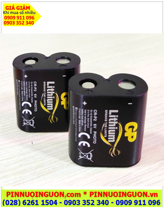 Pin máy ảnh kỹ thuật số Pin 6v Photo Lithium GP CR-P2 /2CP4036 chính hãng (Viên rời Industrial)